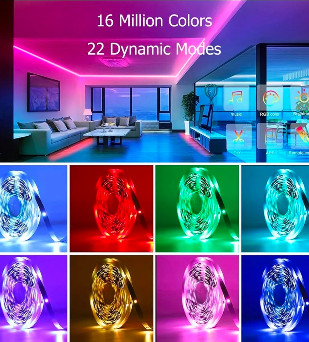 130ft LED Stick On Lights